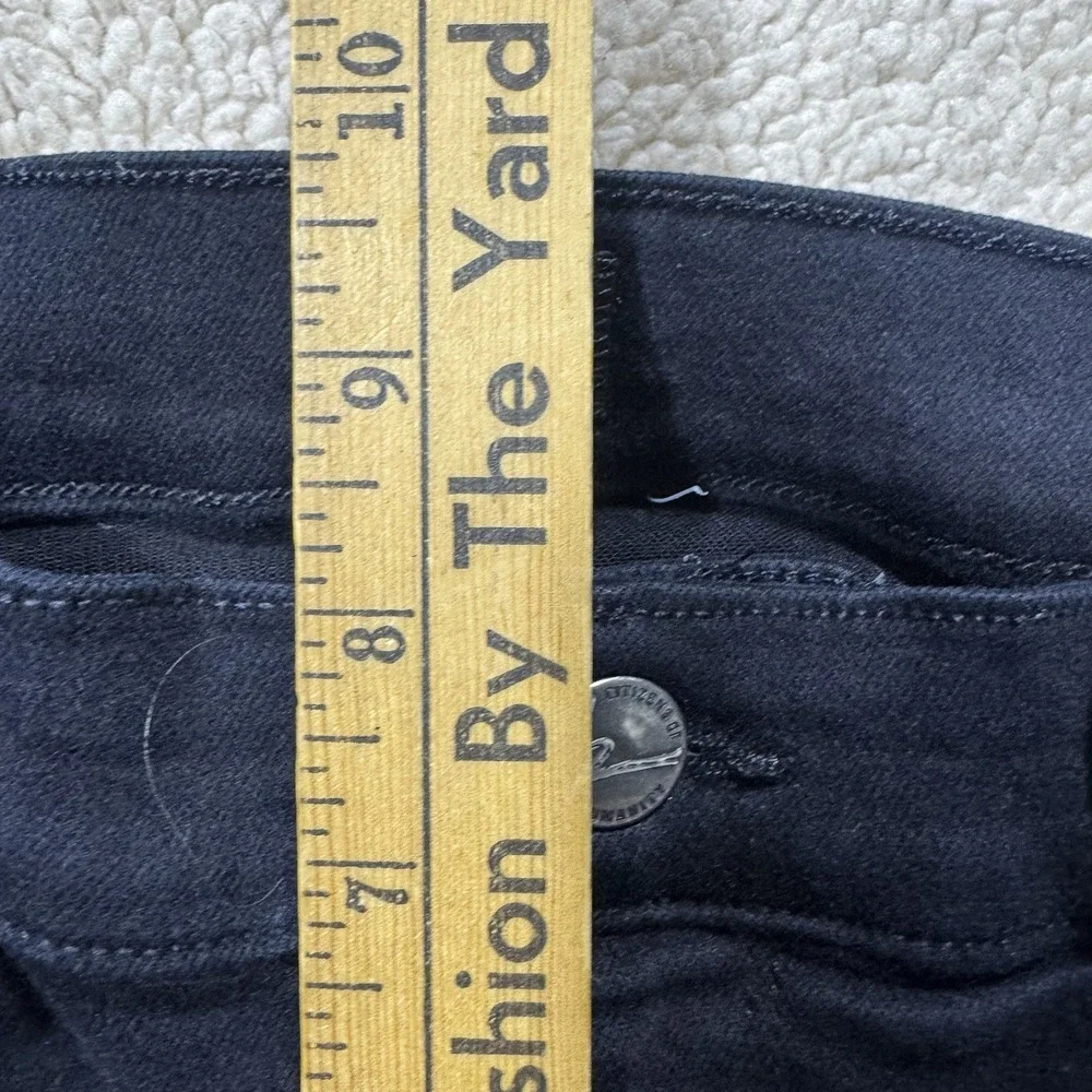 Citizens Of Humanity Jeans Womens 28 Avedon Slick Skinny Leg Black Denim 24x29.5